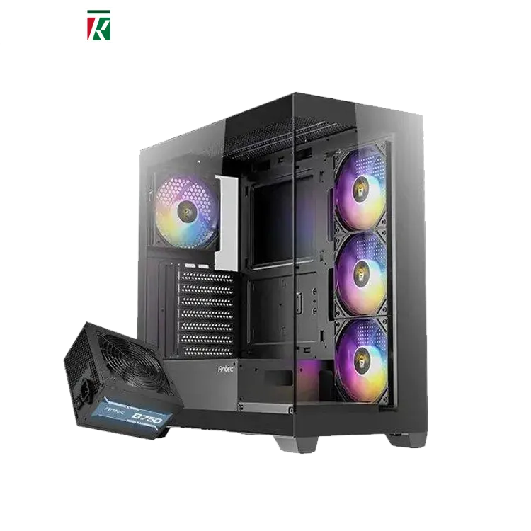 Antec CX300 ARGB Mid Tower Case + 750W Antec Atom V750 PSU Combo