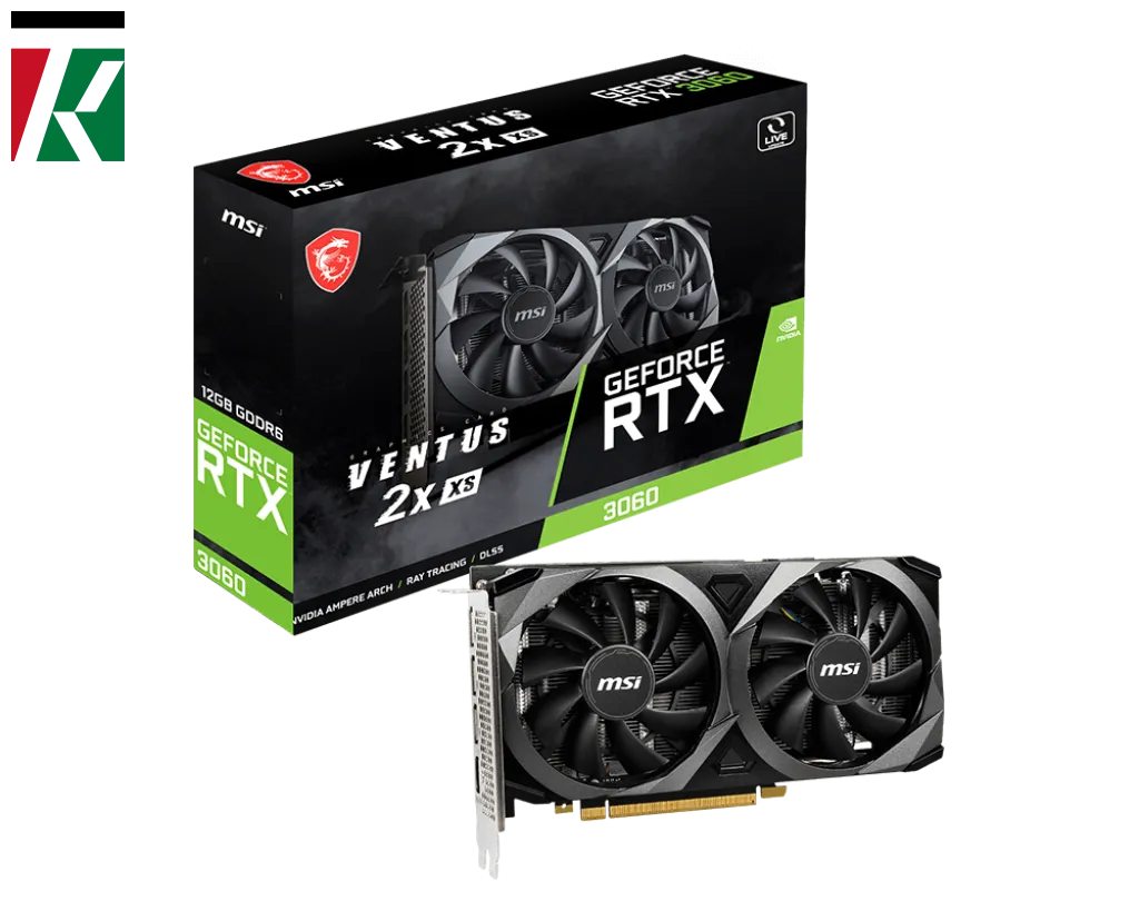 MSI RTX 3060 Ventus 2X 12G OC 12GB