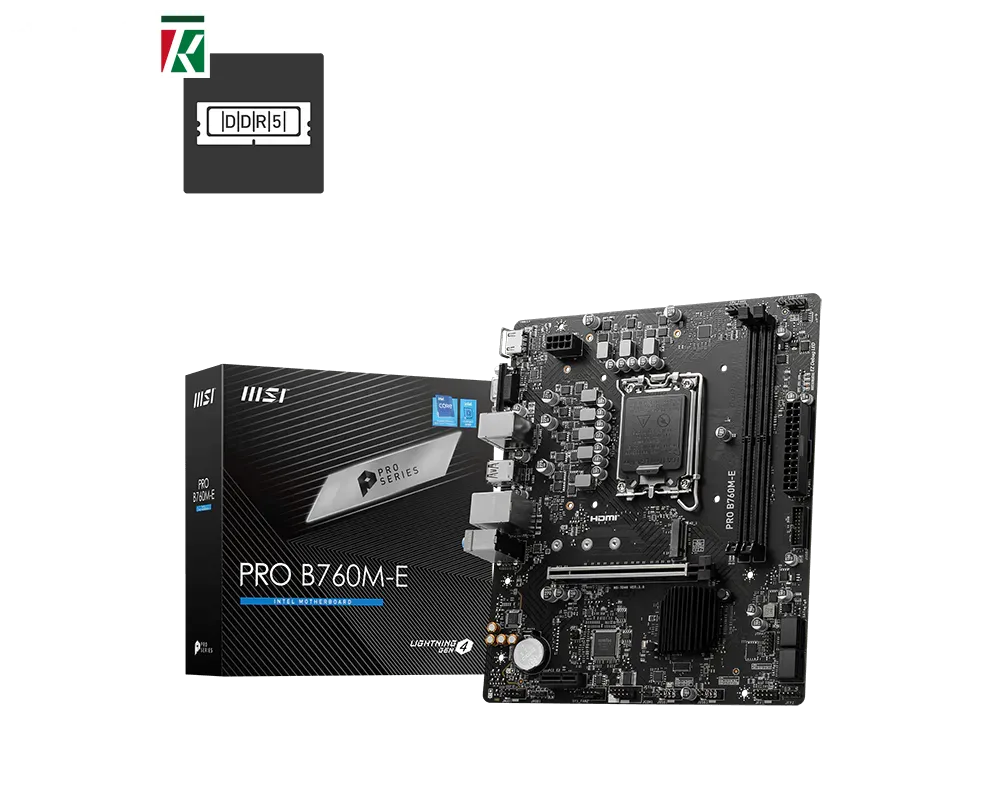 MSI PRO B760M-E DDR5 Motherboard
