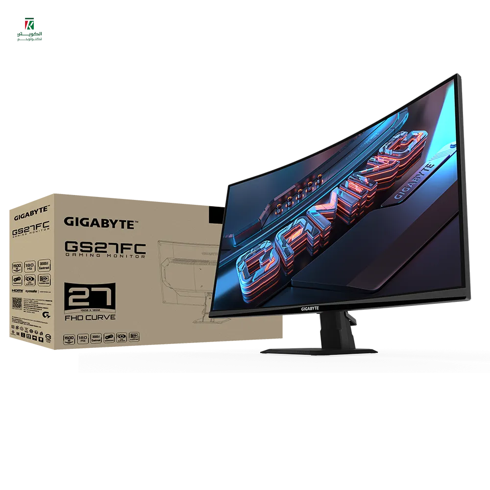 GIGABYTE GS27FC2 27" Curved Gaming Monitor | FHD VA | 240Hz | 1ms | HDR10 | 1500R