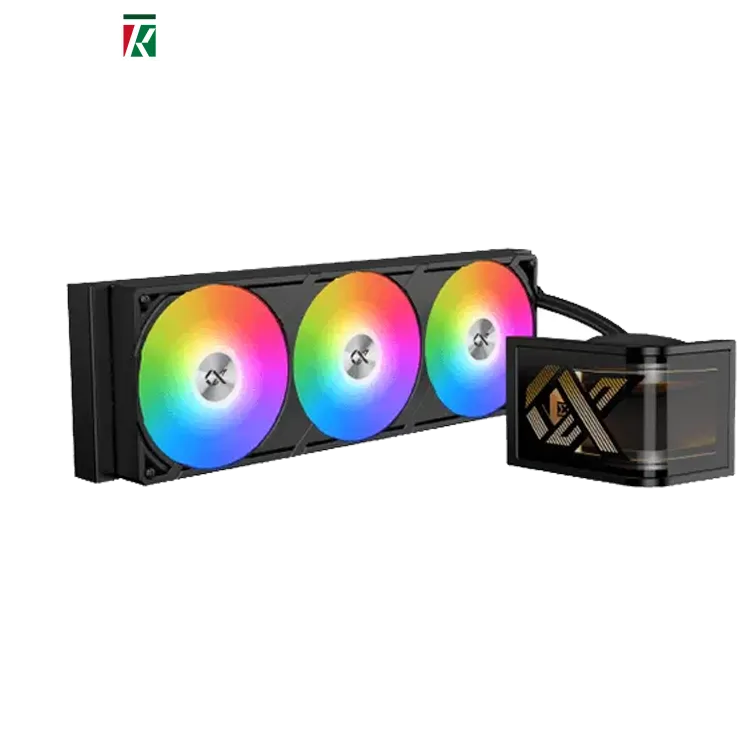 XIGMATEK Connect Ultra 360 ARGB 6.8" Curved OLED 360mm AIO CPU Liquid Cooler
