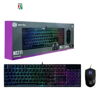 Cooler Master MS111 Combo Bundle with Mem-chanical Gaming Keyboard and Gaming Mouse