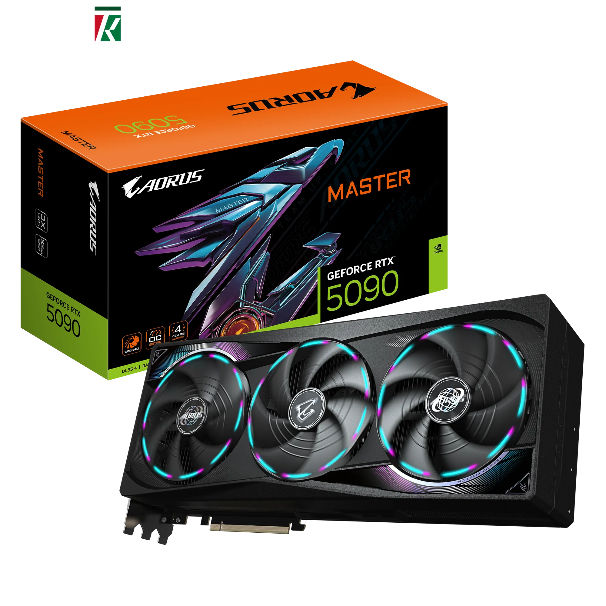 Gigabyte AORUS GeForce RTX 5090 Master OC 32GB GDDR7