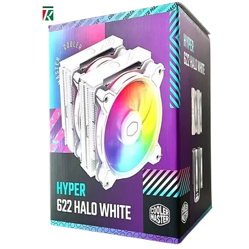 Cooler master Hyper 622 Halo White CPU Air Cooler