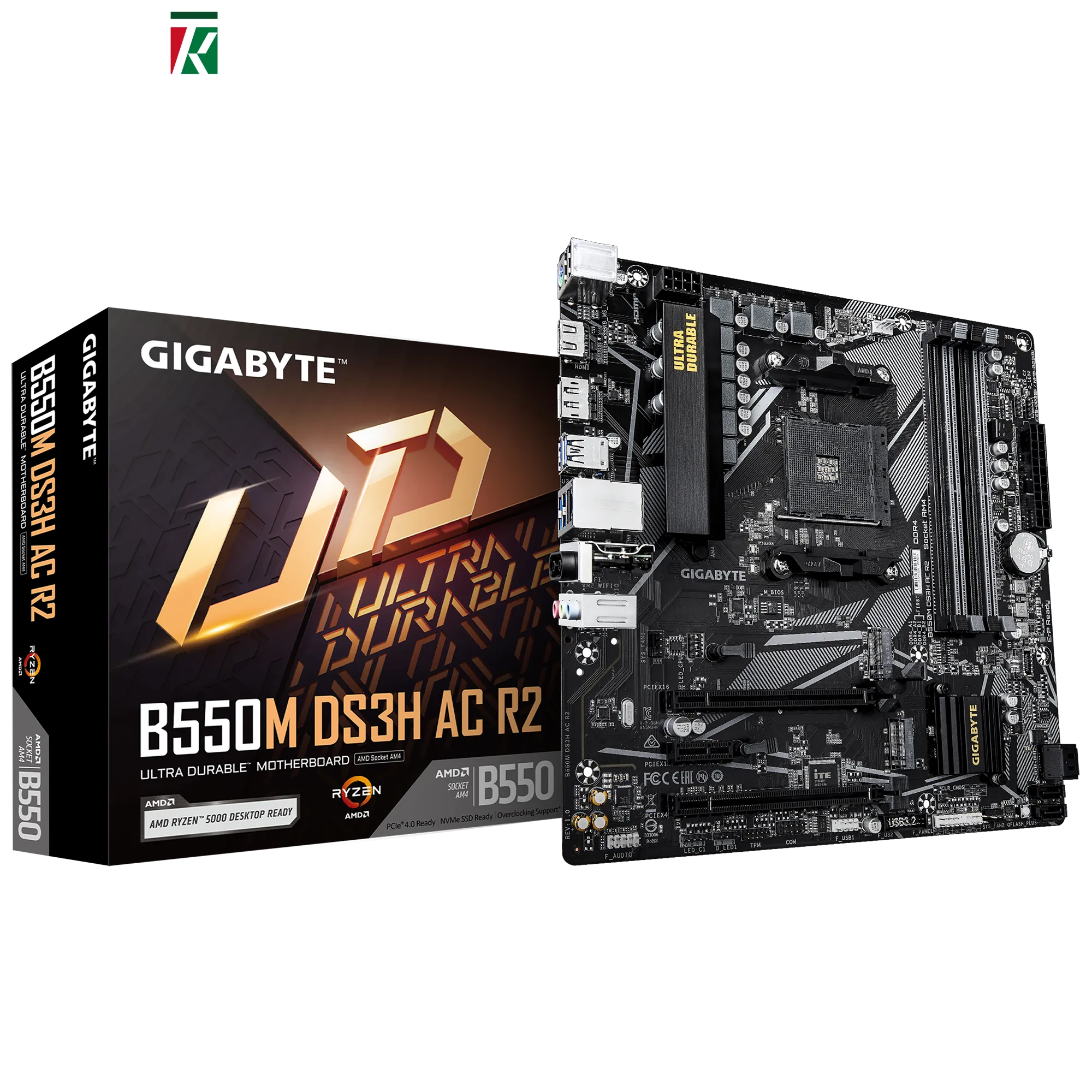 Gigabyte B550M DS3H AC R2 Motherboard