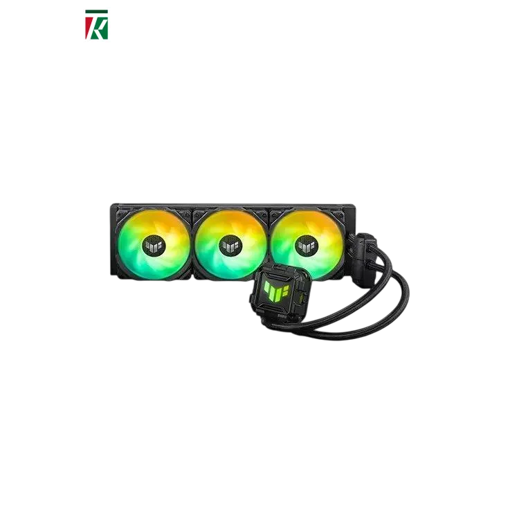 ASUS TUF Gaming LC II 360 ARGB AIO CPU Liquid Cooler 360mm Radiator Aura Sync 3x 120mm ARGB Fans Intel AMD Compatible