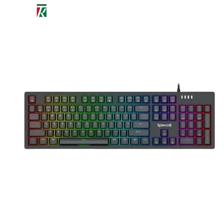 Redragon K679 RGB Mechanical Gaming Keyboard – Blue Switch, 104 Keys, Wired USB