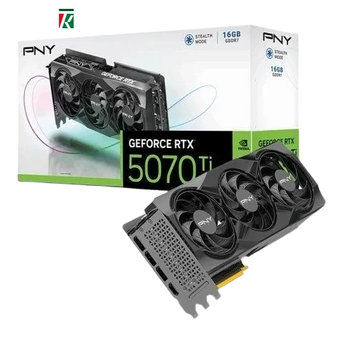 PNY GeForce RTX 5070 Ti 16GB VERTO OC Triple Fan
