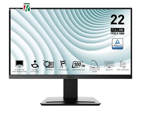 MSI PRO MP223 E2 21.45 FHD 1920x1080 VA Business Monitor, 100Hz