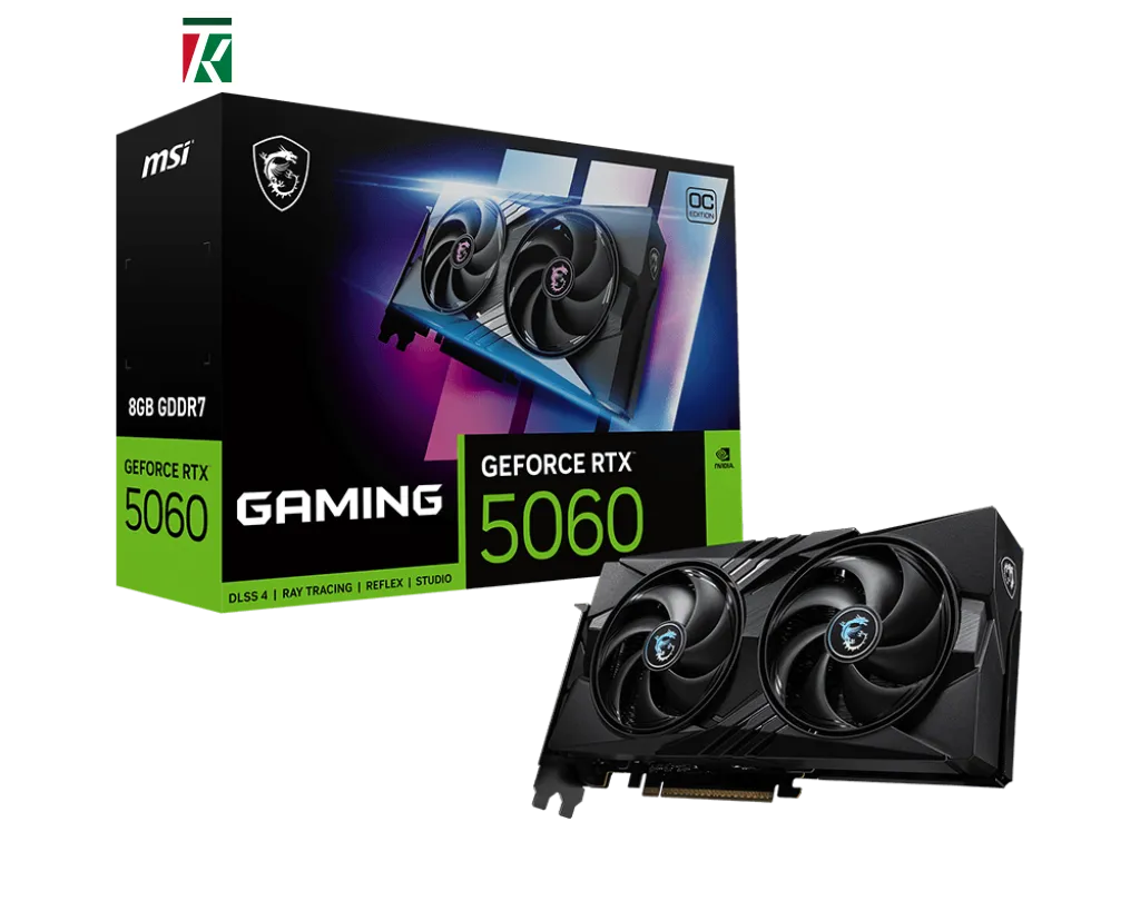 MSI GeForce RTX 5060 8G GAMING OC Graphics Card