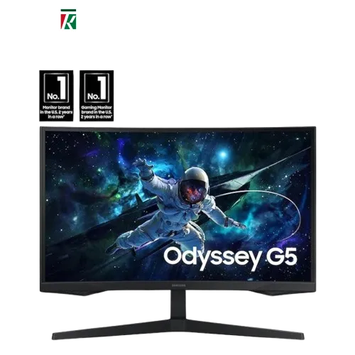 Samsung Odyssey G5 32-Inch G55C, VA 2K QHD, 165hz Curved