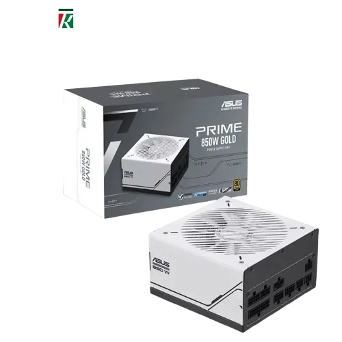 ASUS AP-850G Prime 850W Power Supply White 80 PLUS Gold Rated ATX 3.0