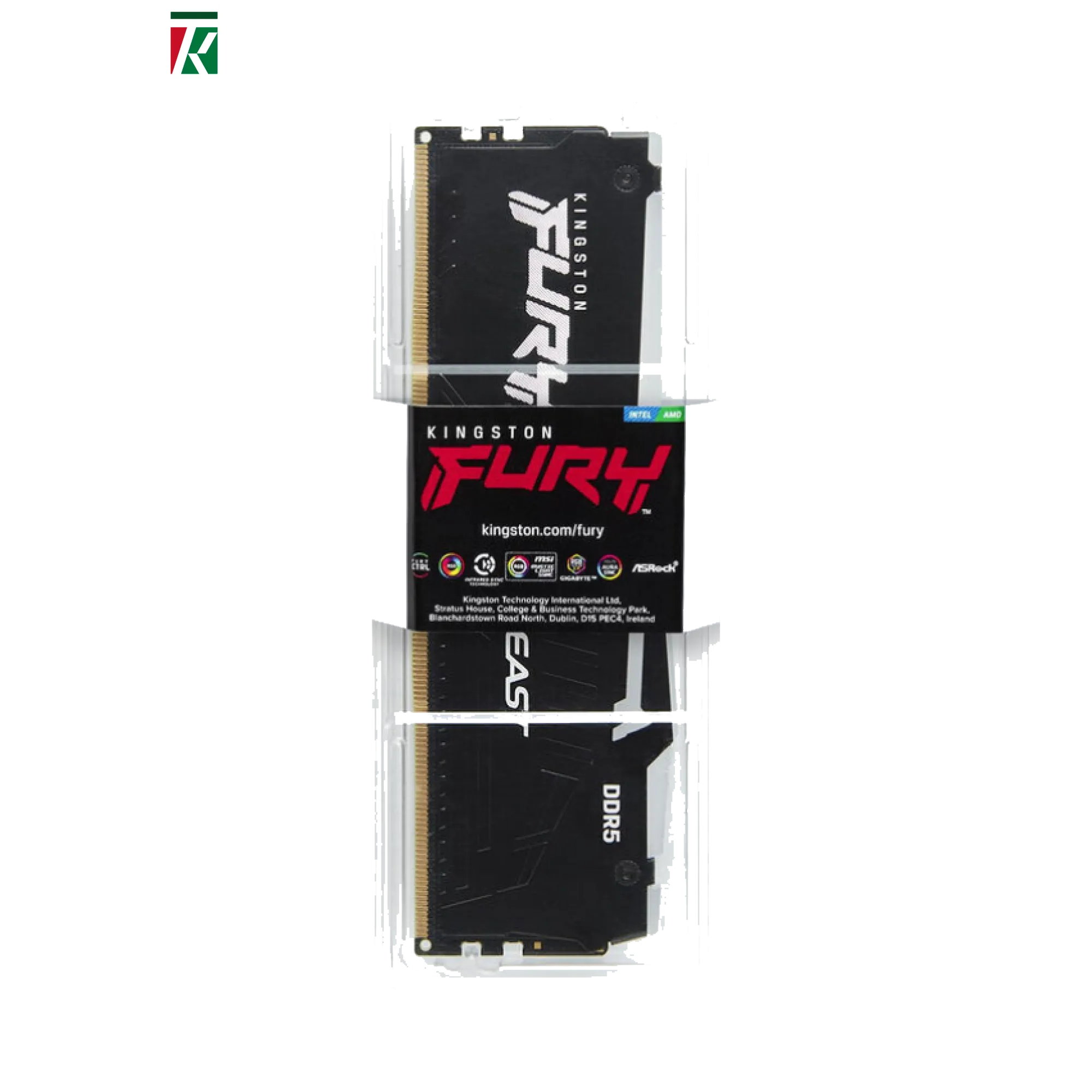 Kingston FURY Beast DDR5 16GB RAM – 6000MHz Low-Latency Gaming Memory with XMP & EXPO