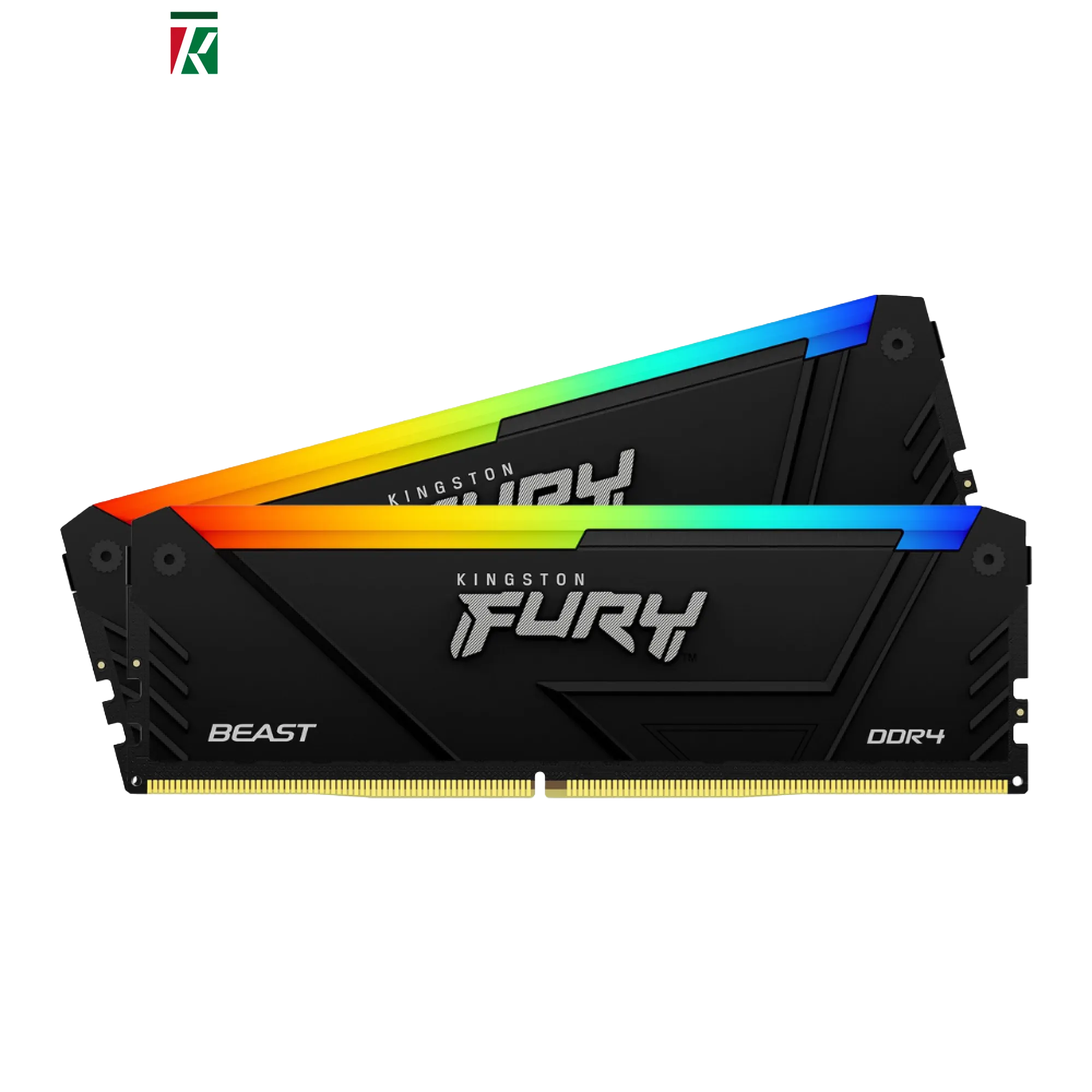 Kingston FURY Beast DDR4 16GB RAM Kit – 3200MHz Low-Latency Gaming Memory (CL16)