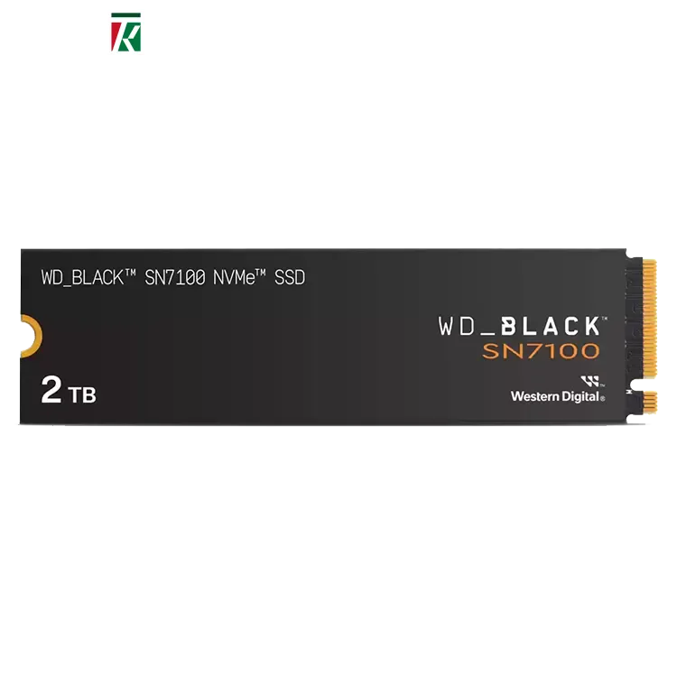 WD_BLACK SN7100 2TB PCIe Gen4 NVMe M.2 2280 SSD – Up to 7,250MB/s Read, 6,900MB/s Write