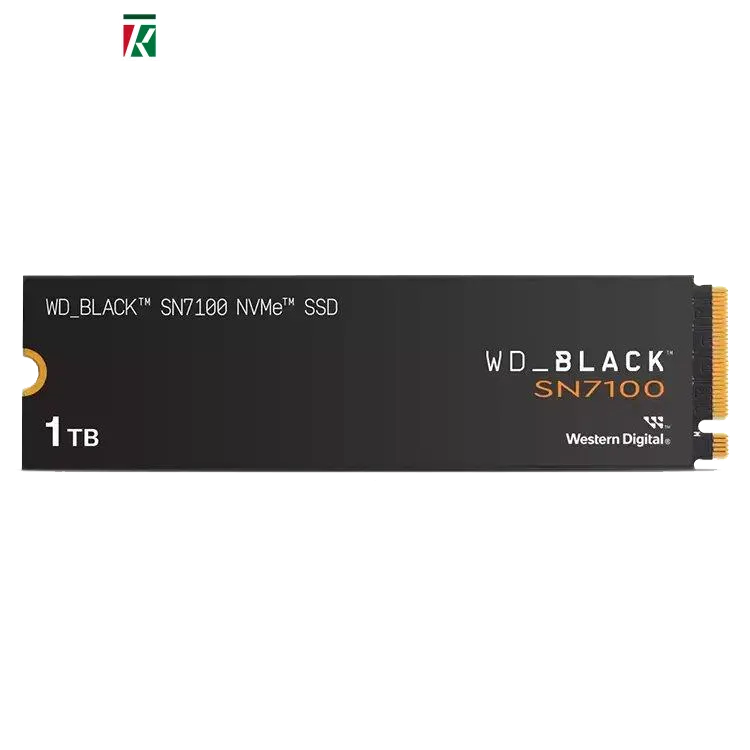 WD_BLACK SN7100 1TB PCIe Gen4 NVMe M.2 2280 SSD – Up to 7,250MB/s Read, 6,900MB/s Write