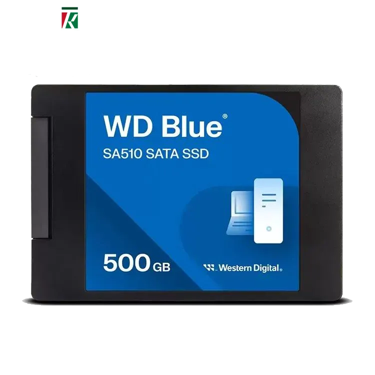 Western Digital WD Blue SA510 500GB SATA SSD – 2.5” Internal Drive, Up to 560MB/s, 3-Year Warranty