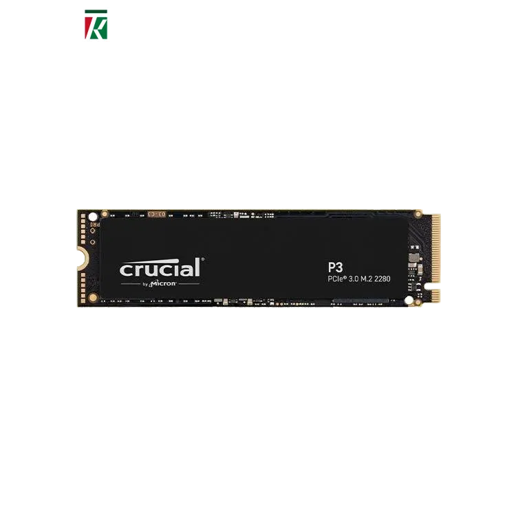 Crucial P3 2TB NVMe SSD – PCIe Gen3 x4, M.2 2280, Up to 3500MB/s