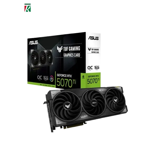 ASUS TUF Gaming NVIDIA GeForce RTX 5070 Ti 16GB GDDR7 OC Edition Graphics Card