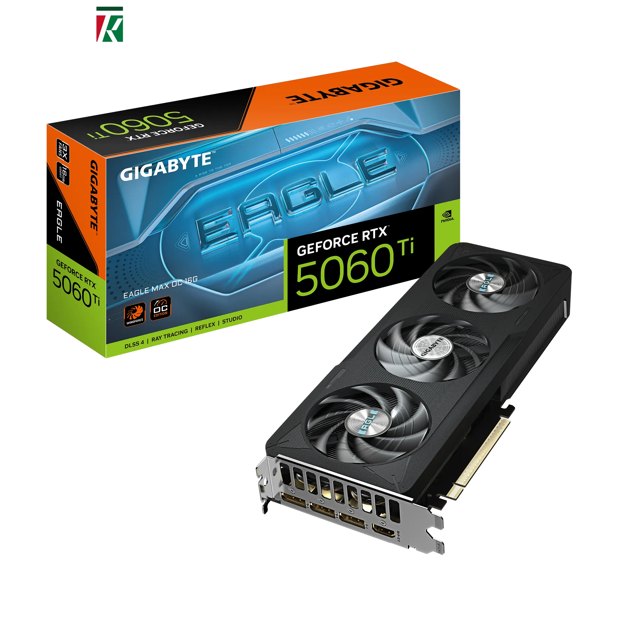 GIGABYTE GeForce RTX 5060 Ti EAGLE MAX OC 16 GB DDR7